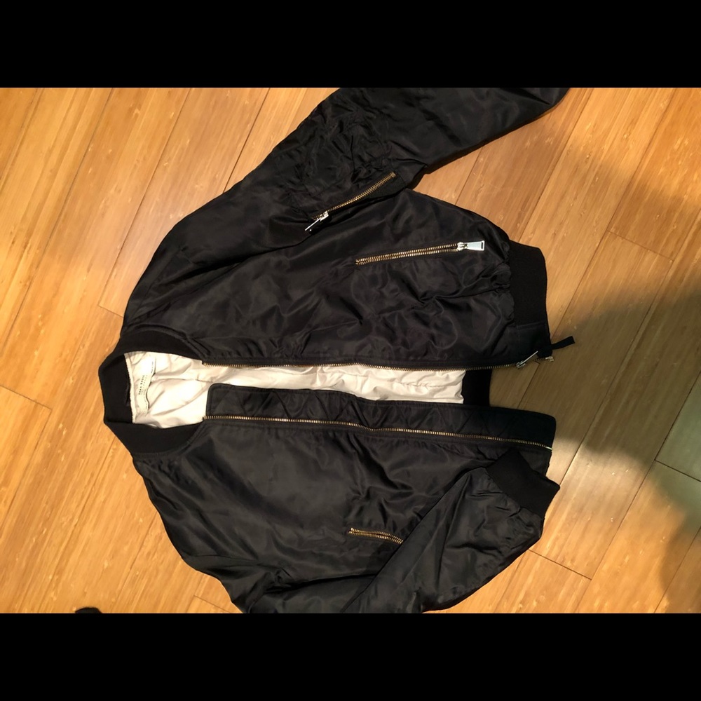 Zara bomber jacket Black XS